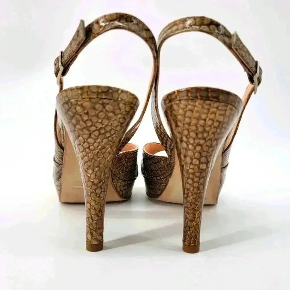 GINO  VAELLO SLING BACK HEELS - Picture 5 of 8